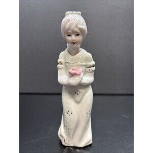 Vintage China Porcelain Lady Figurine